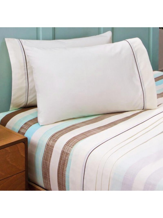 Xel-Ha Beige Bed Sheets Set - Clearance