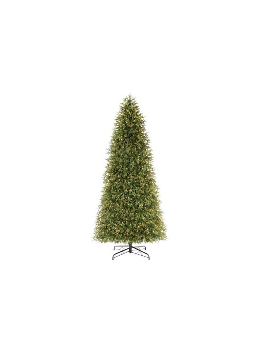 12 ft Jackson Noble Fir LED Pre-Lit Artificial Christmas Tree with 2000 Color Changing Micro Dot Lights