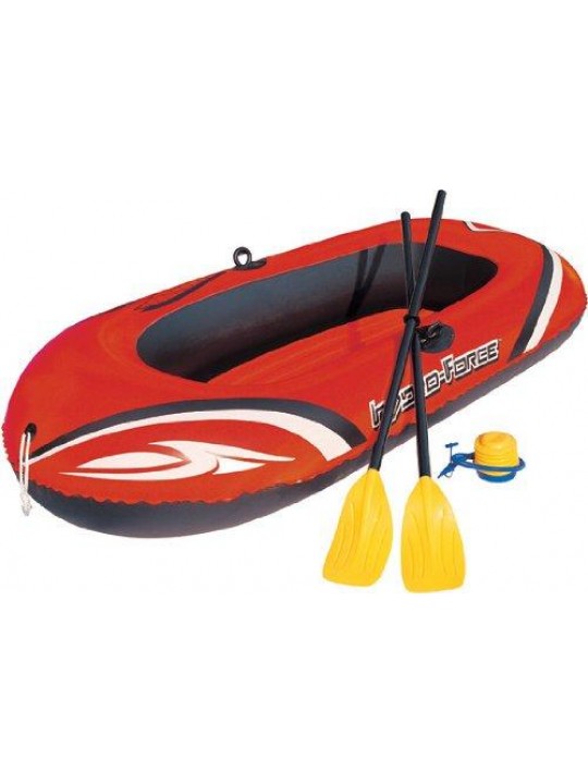 77x45 Inches HydroForce Inflatable Raft Set with Oars and Pump (6 Pack)