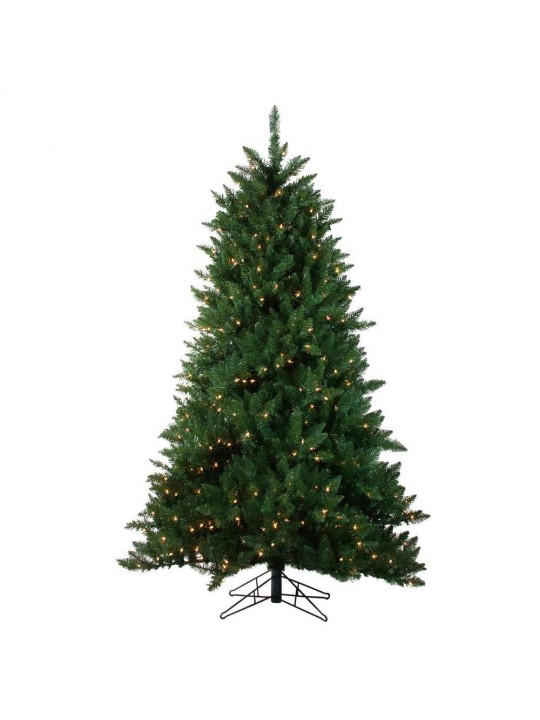 9 ft. Pre-Lit Montana Pine Artificial Christmas Tree - Clear Lights