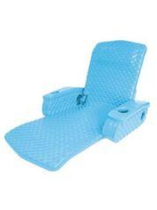Blue Super Soft Adjustable Recliner Swimming Pool Lounge Chair