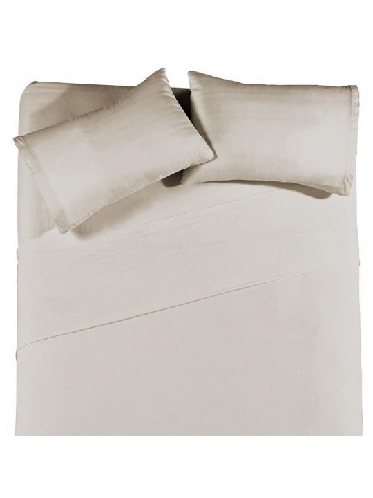 Pearl Satin Bed Sheets Set