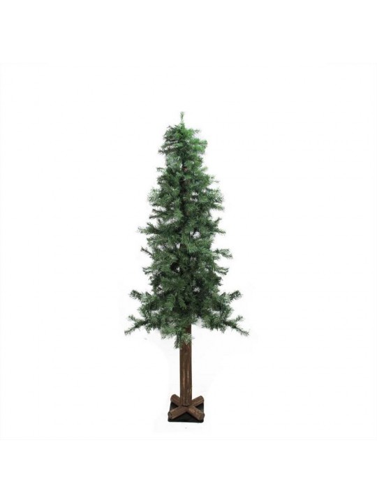 6 ft. Traditional Mixed Green Woodland Alpine Artificial Christmas Tree