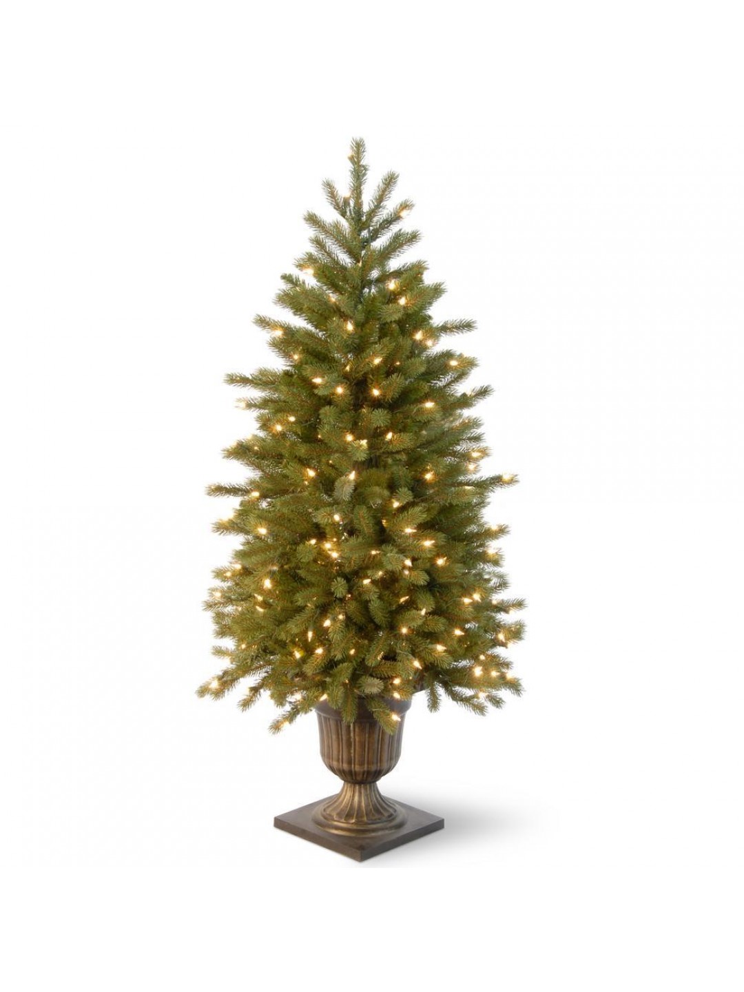 4 ft. Jersey Fraser Fir Entrance Artificial Christmas Tree with Clear Lights