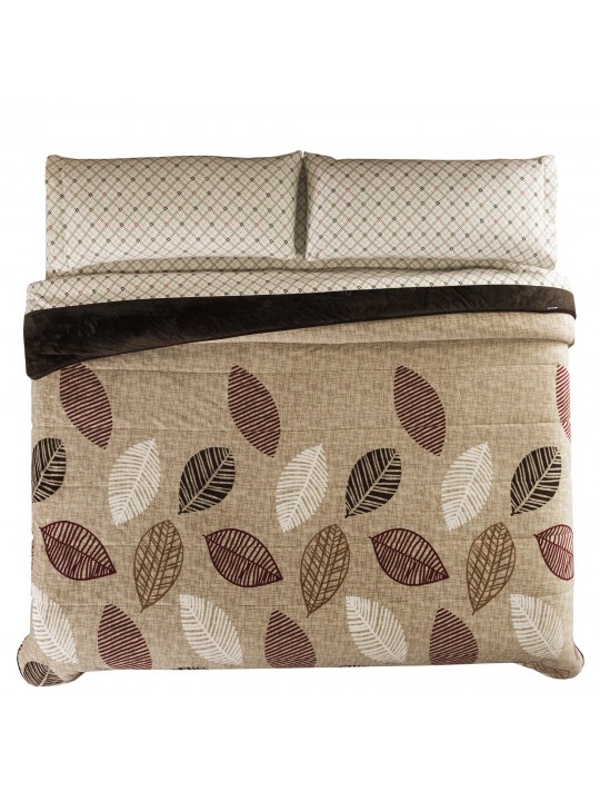 Winter Bed Cover Leaf
