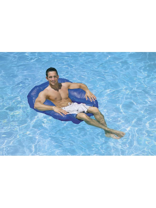 Blue Sun Drifter Bean-Bag Style Floating Swimming Pool Lounge