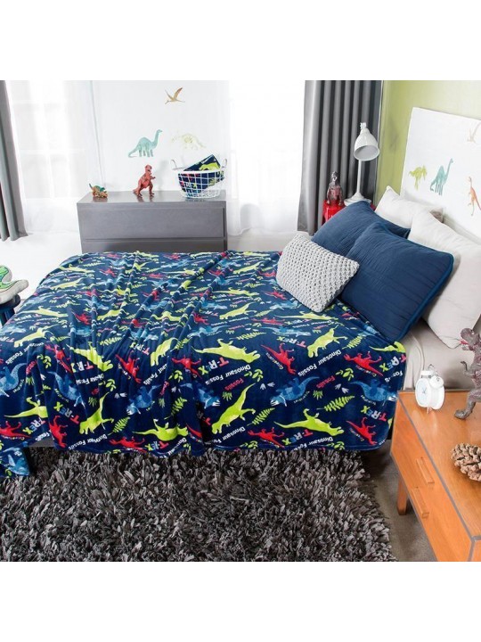 Blanket - Dinosaurs - for boy, Free shipping and returns*