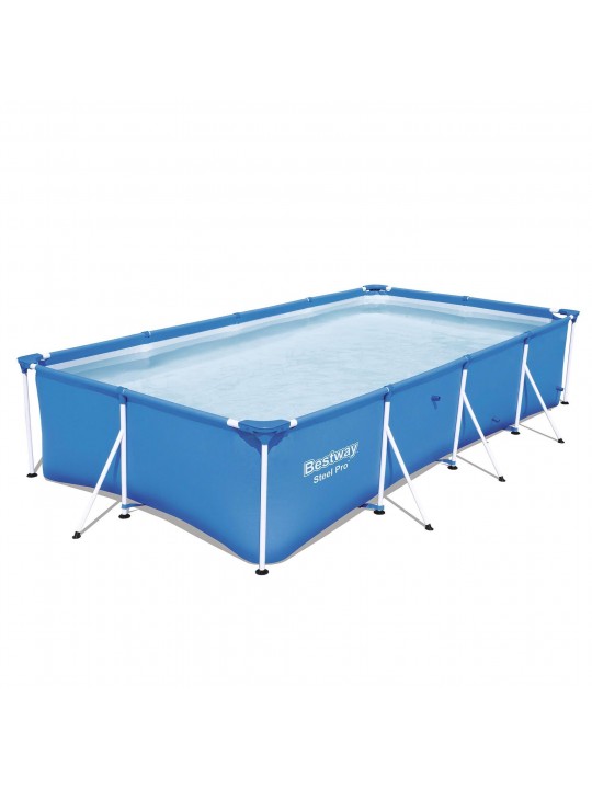 Steel Pro 13ft x 7ft x 32in Rectangular Frame Above Ground Pool (2 Pack)