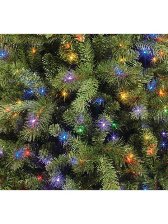 9 ft. Pre-Lit Braxton Color Changing 8-Function Artificial Christmas Tree with 900 Micro Dot LED Lights