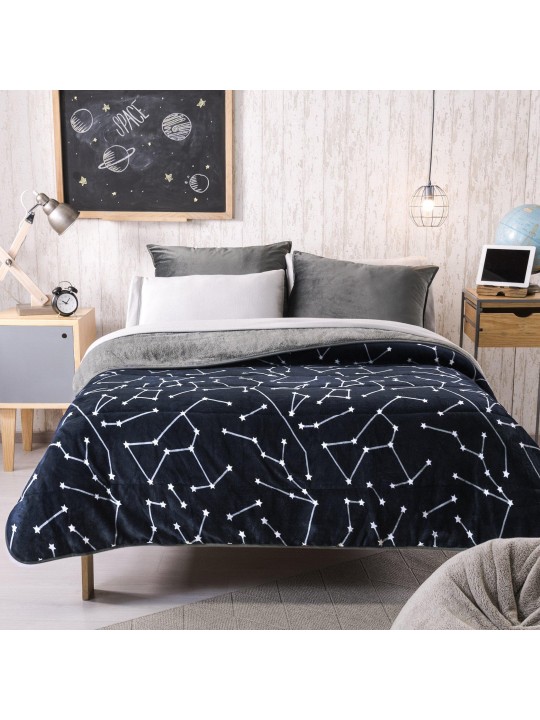 Winter Bed Cover Galaxy