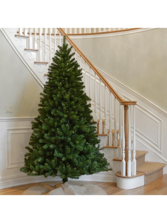 7-1/2 ft. North Valley Spruce Hinged Artificial Christmas Tree