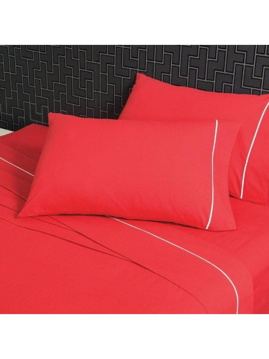Red Bed Sheets Set