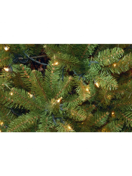6.5 ft. Kingswood Fir Pencil Artificial Christmas Tree with Clear Lights