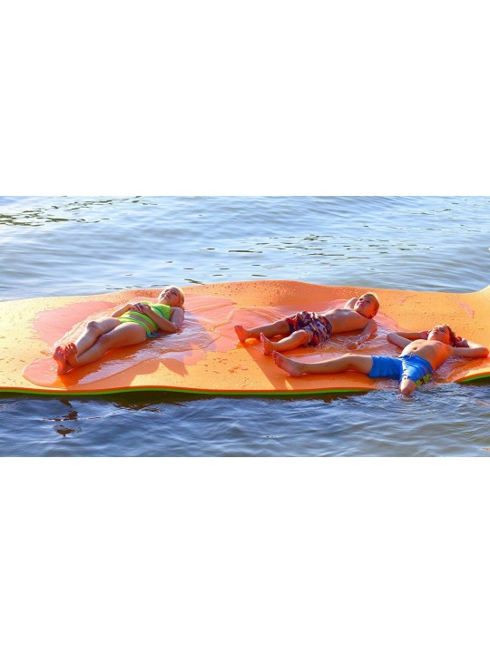 Rubber Dockie 18x6 ft Floating Mat Water Pad for Boats, Lakes, Rivers