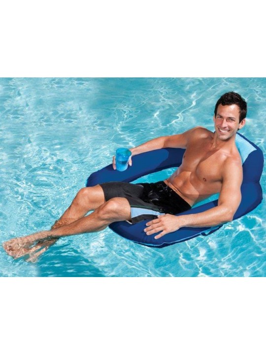 Spring Float SunSeat Floating Pool Lounge Chair (4-Pack) | 13017