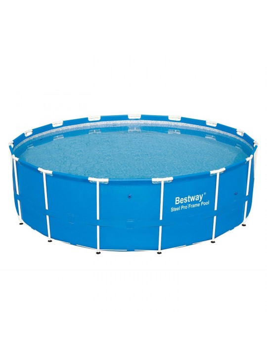 12752 Steel Pro 15 Foot x 48 Inch Round Frame Above Ground Swimming Pool