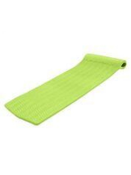 5.8' Kool Lime Green Super Soft Swimming Pool Serenity Float with Head Rest