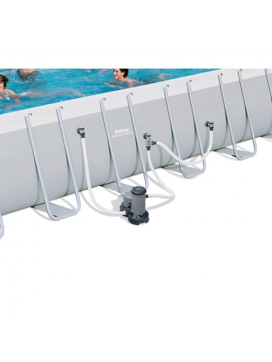 24ft x 12ft x 52in Above Ground Pool + Type IV/B Cartridges (6 Pack)