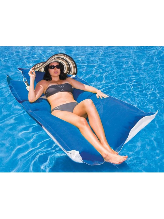 Floating Lounger in Pacific Blue