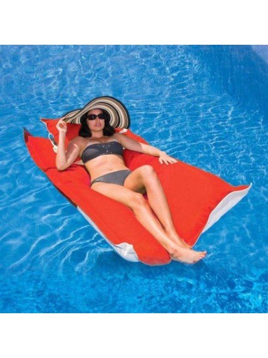 Floating Lounger in Logo Red
