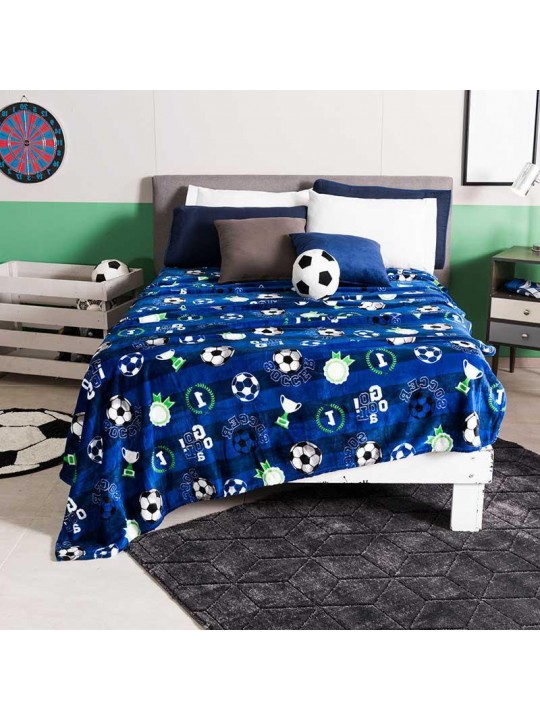 Fleece Blanket Soccer