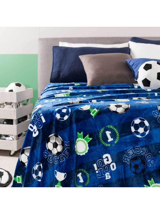 Fleece Blanket Soccer