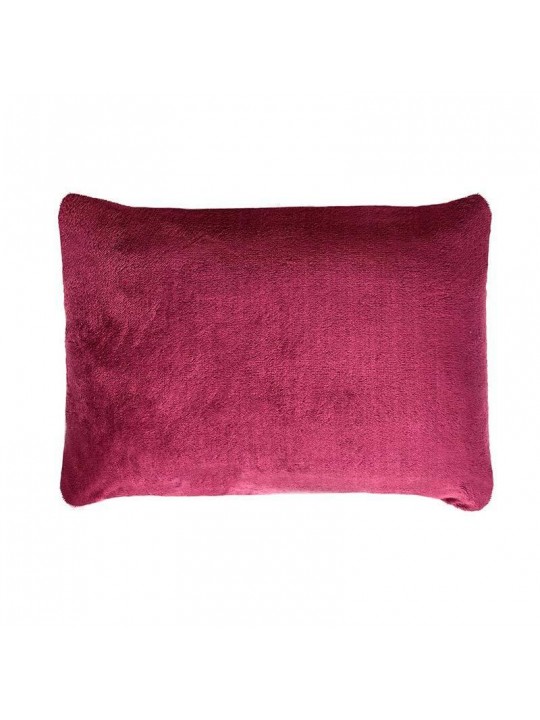 SHERPA PILLOW CASE  RED