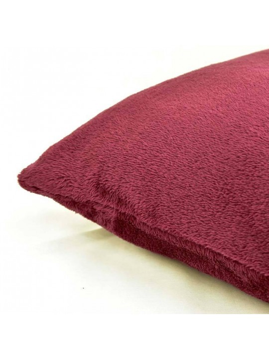 SHERPA PILLOW CASE  RED