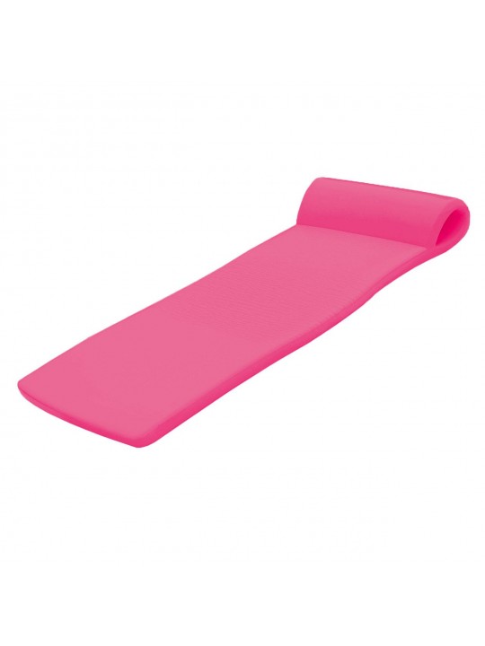 Rec Super Soft Sunsation Pool Lounger Mat, Pink and Tropical Teal