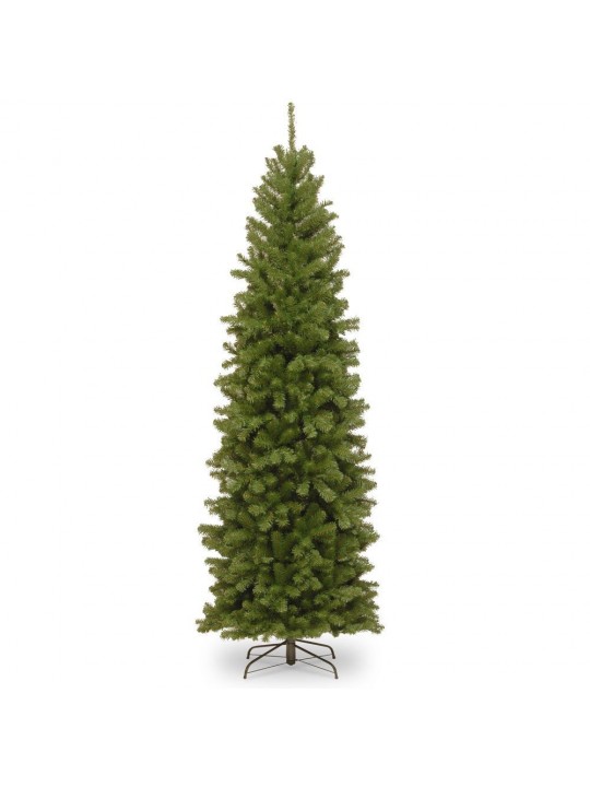 9 ft. North Valley Spruce Pencil Slim Artificial Christmas Tree