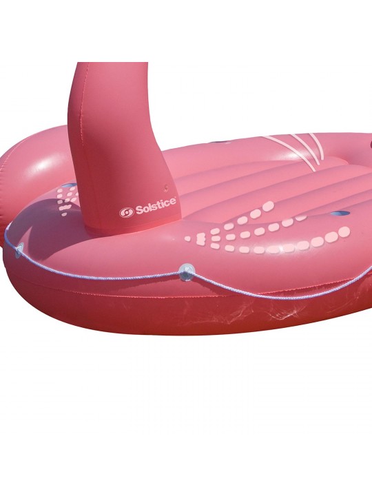 Giant Flamingo Inflatable Ride On Solstice Swimming Pool Float (6 Pack)