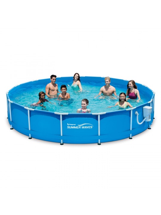 15ft Active Metal Frame Pool with 600 GPH Filter Pump