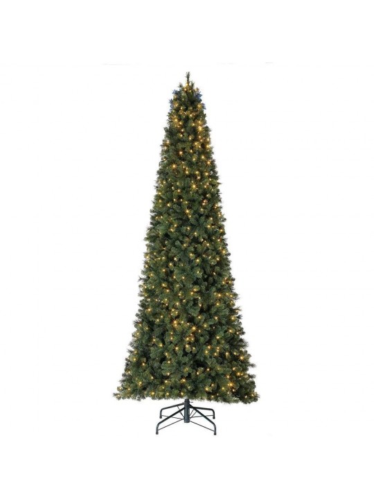 Cashmere 7 ft. Cascade Quick Set Christmas Tree and Changing Lights
