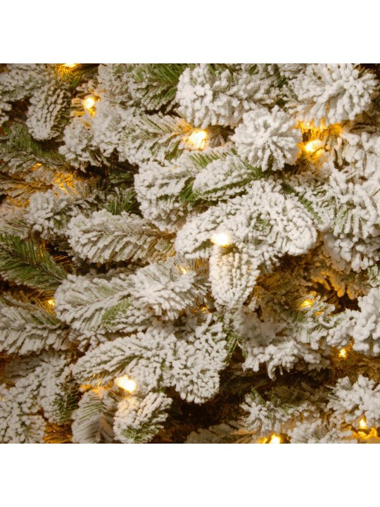 6-1/2 ft. Feel Real Everest Fir Medium Hinged Tree with 350 Clear Lights