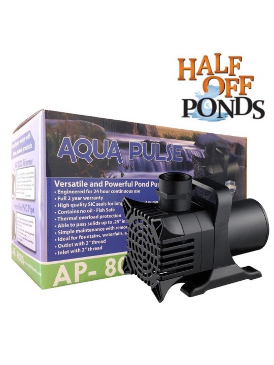 Aqua Pulse 12500 GPH Hybrid Drive Submersible Pump Up To 12,500 GPH Max Flow with 200 Foot Cord