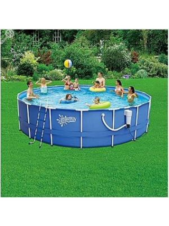 18' x 48" Round Pool with 1000 GPH Skimmer Filter