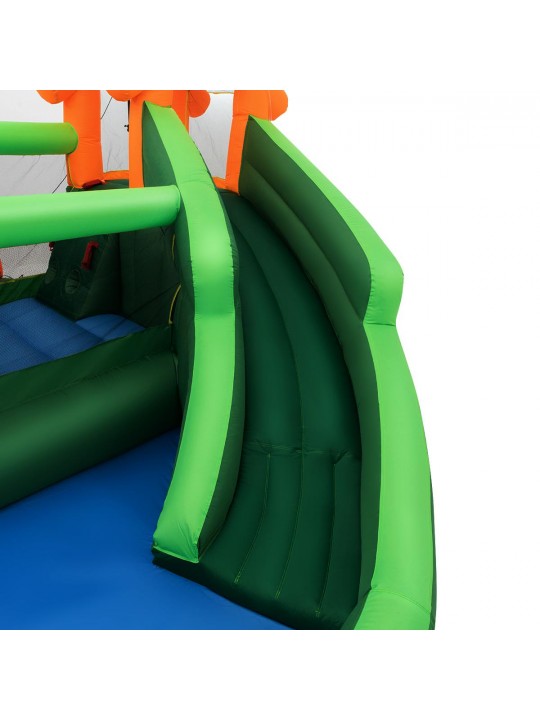 Inflatable Slide Bouncer Splash Pool Water Play Center w/Blower