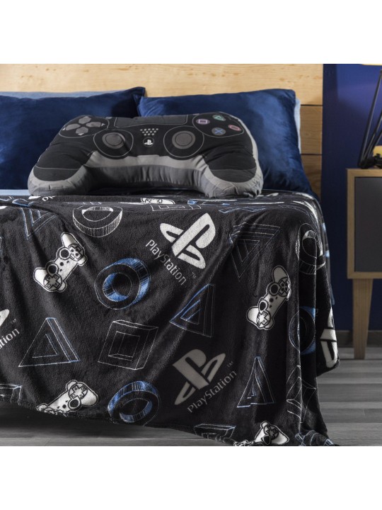Frazed Light Bed Cover Playstation
