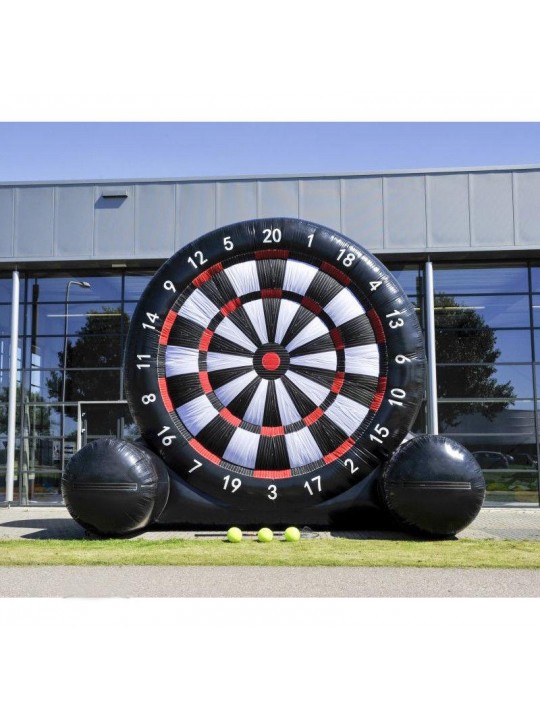 3 Meter High Huge Soccer Game for Kids and s Inflatable Football Dart Board for Home Family Reunion Party Event Fun Outdoor Sports With 110V Air Blower