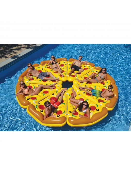 8-Pack Of Inflatable Pizza Rafts To Make A Whole Pizza | 8 x 90645