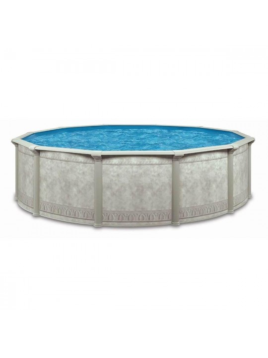 Khaki Venetian 15ft x 52in Complete Above Ground Swimming Pool Package