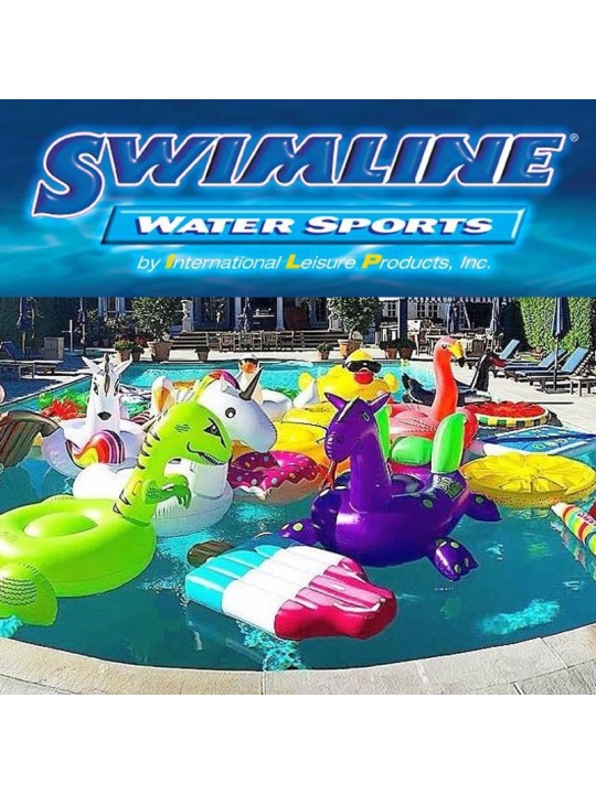 Swimming Pool Inflatable Kickback Lounger Adjustable Float (6 Pack)