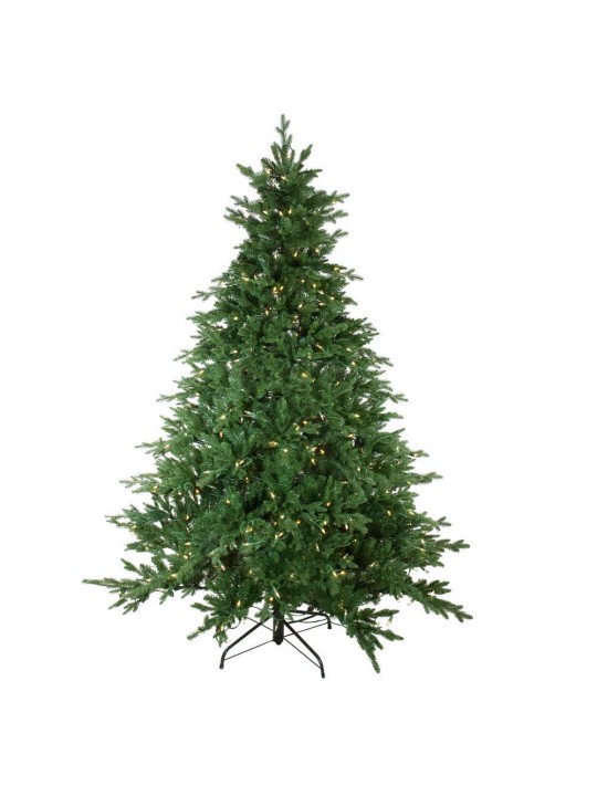 78 in. Pre-Lit LED Instant Connect Minnesota Balsam Fir Artificial Christmas Tree
