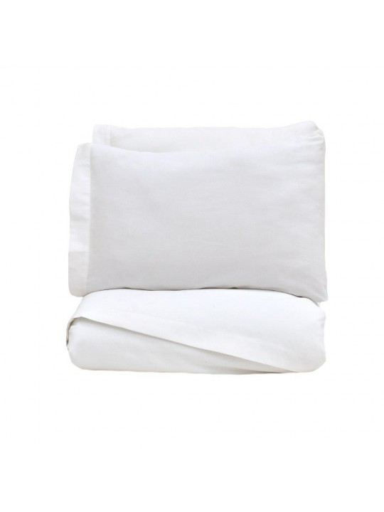 Vialifresh White Bed sheet Set