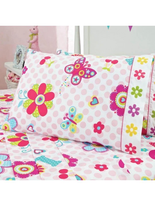 Fiori Flower Bed Sheets Set