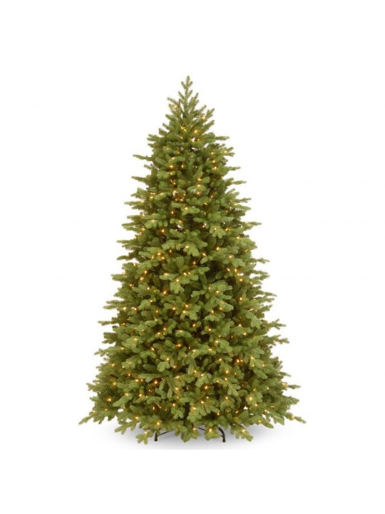 6-1/2 ft. Feel Real Princeton Fraser Fir Hinged Tree with 700 Dual Color LED Lights and PowerConnect