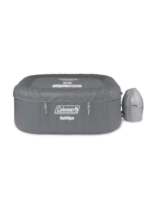 SaluSpa 4 Person Portable Inflatable Outdoor Hot Tub & Maintenance Kit