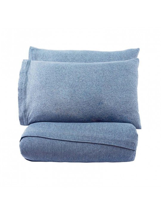 Blue Marbella bed sheet, Guarantee*