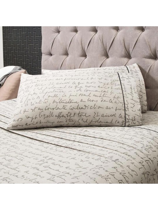 Calm Letters Bed Sheets Set, Guarantee*