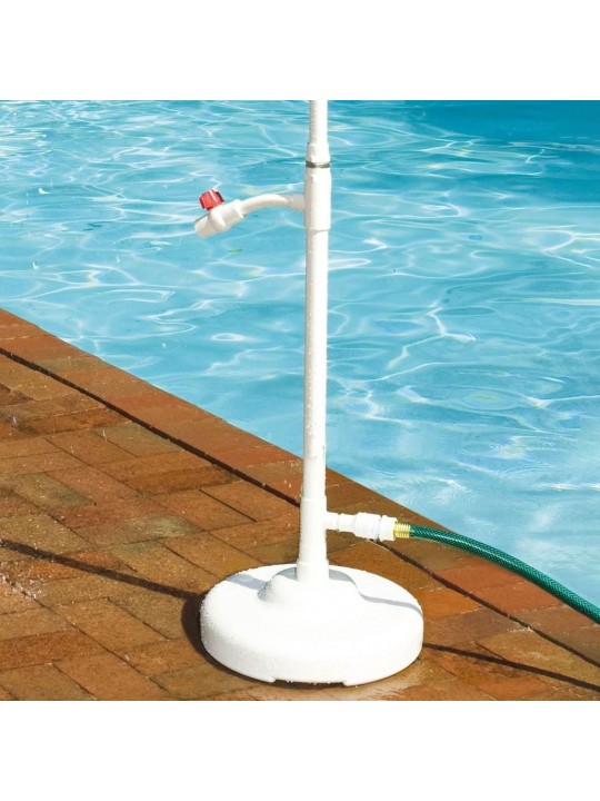 Swimming Pool Spa Poolside PVC Hose Hookup Shower Ball Valve (6 Pack)